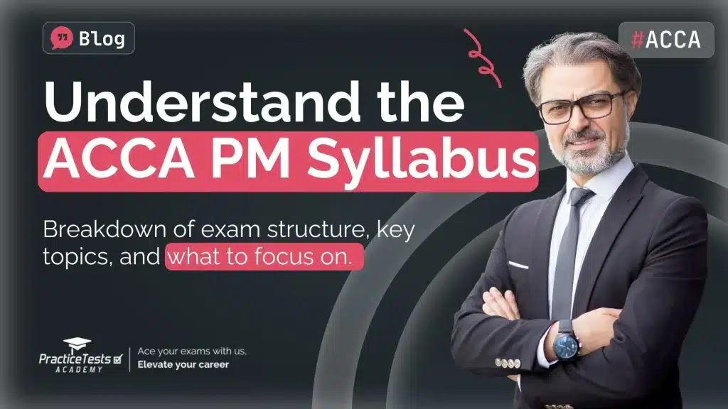 acca pm syllabus understand